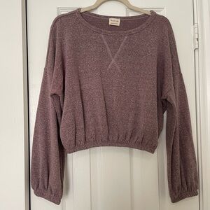 Purple Pullover. Size Small.